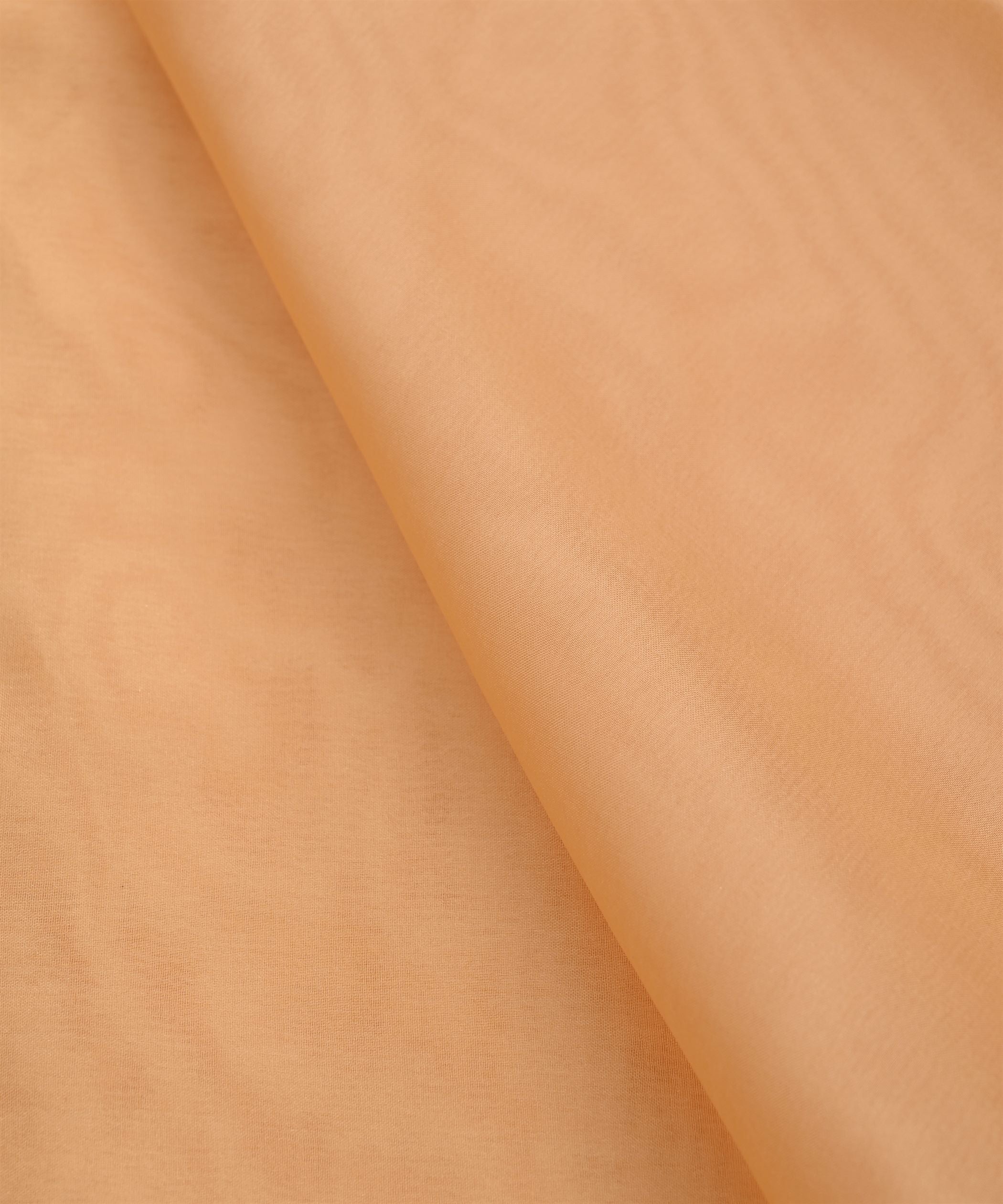 Sepia Plain Dyed Organza Fabric