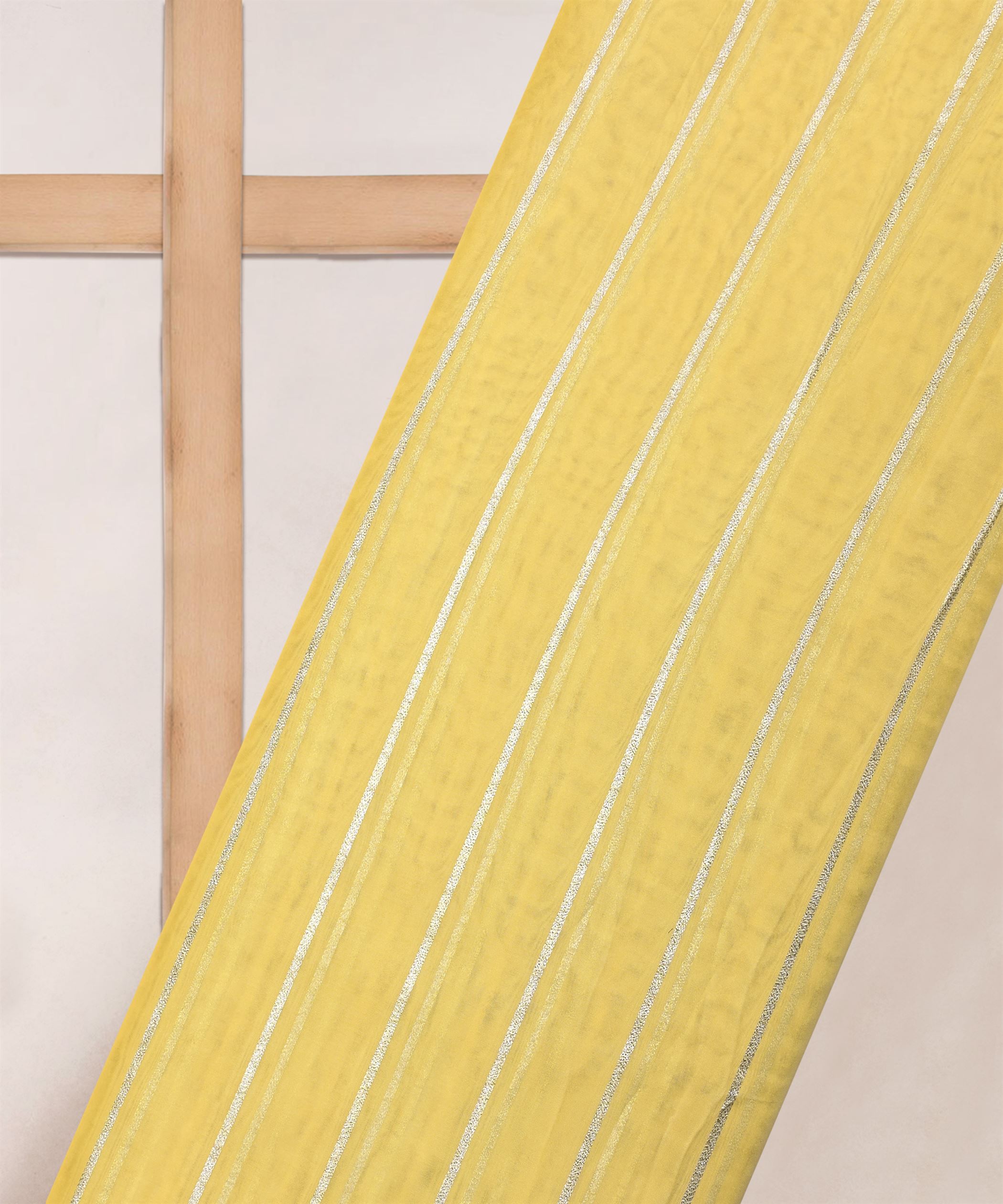100 Metri Di Organza Giallo Limone – Larghezza 3 Mm Con Bordo Cimoso – Perfetta Per Confezioni Regalo E Decorazioni Fai Da Te