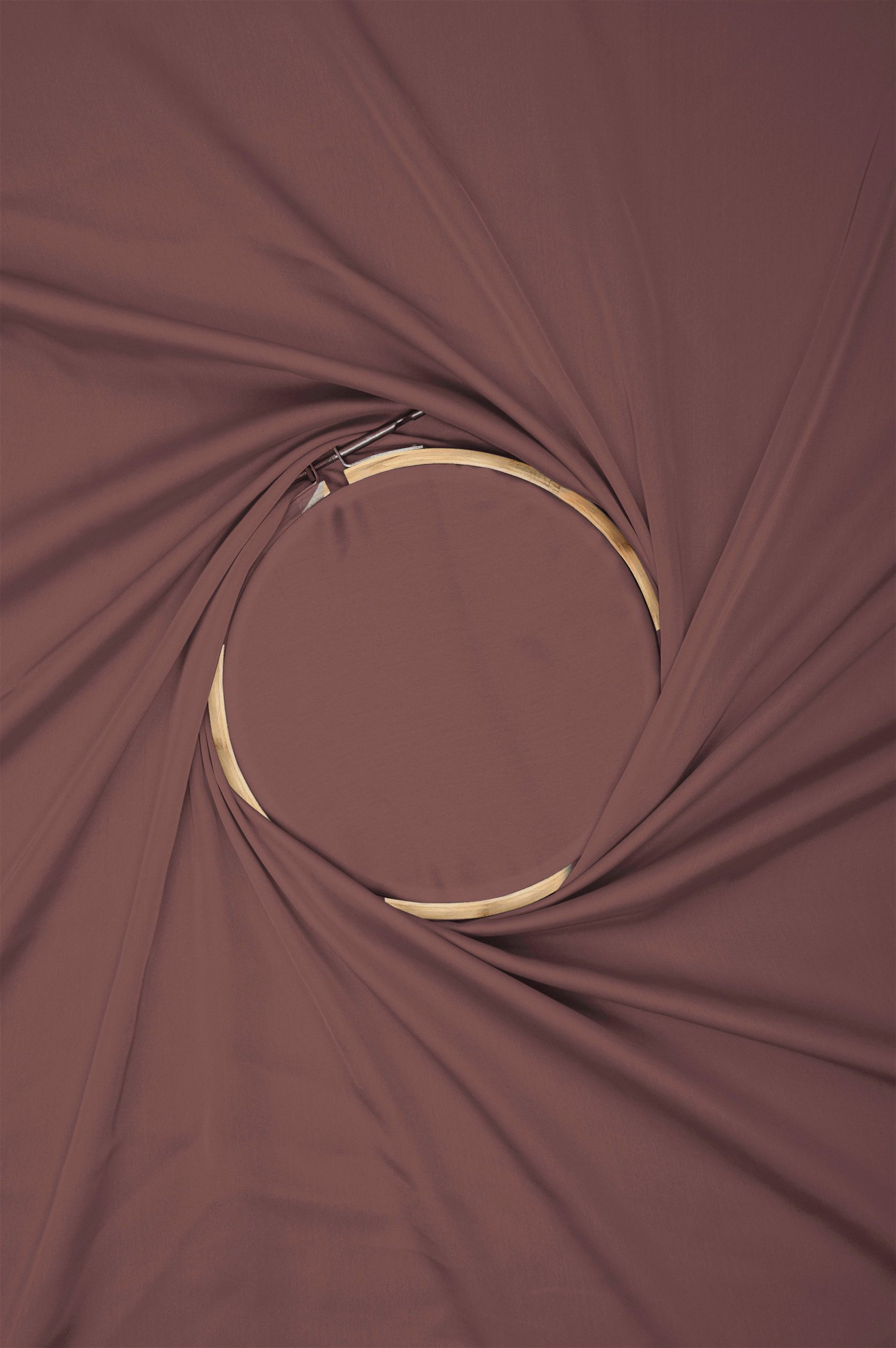 Dusty Rose Pink  Plain Dyed Satin Georgette Fabric