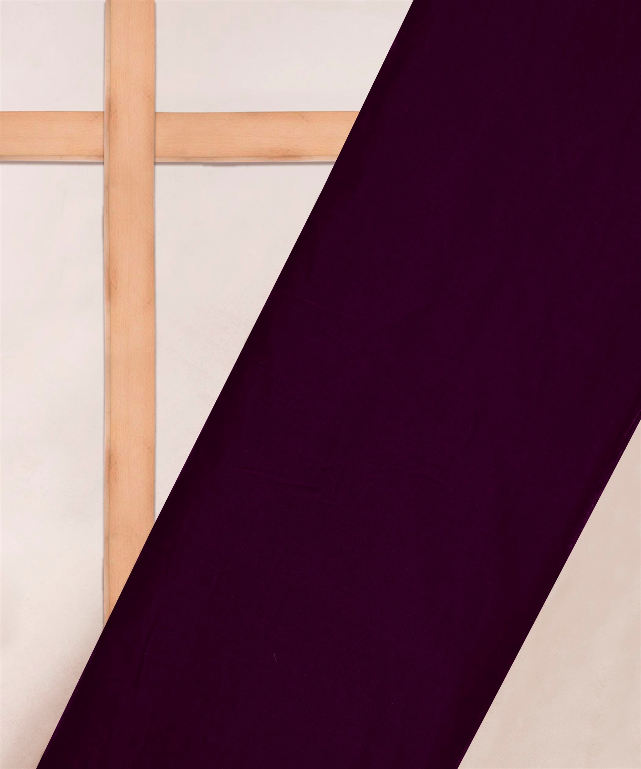Buy Dark Wine Velvet Fabric at just ₹ 159 /- per meter – Fabric Depot