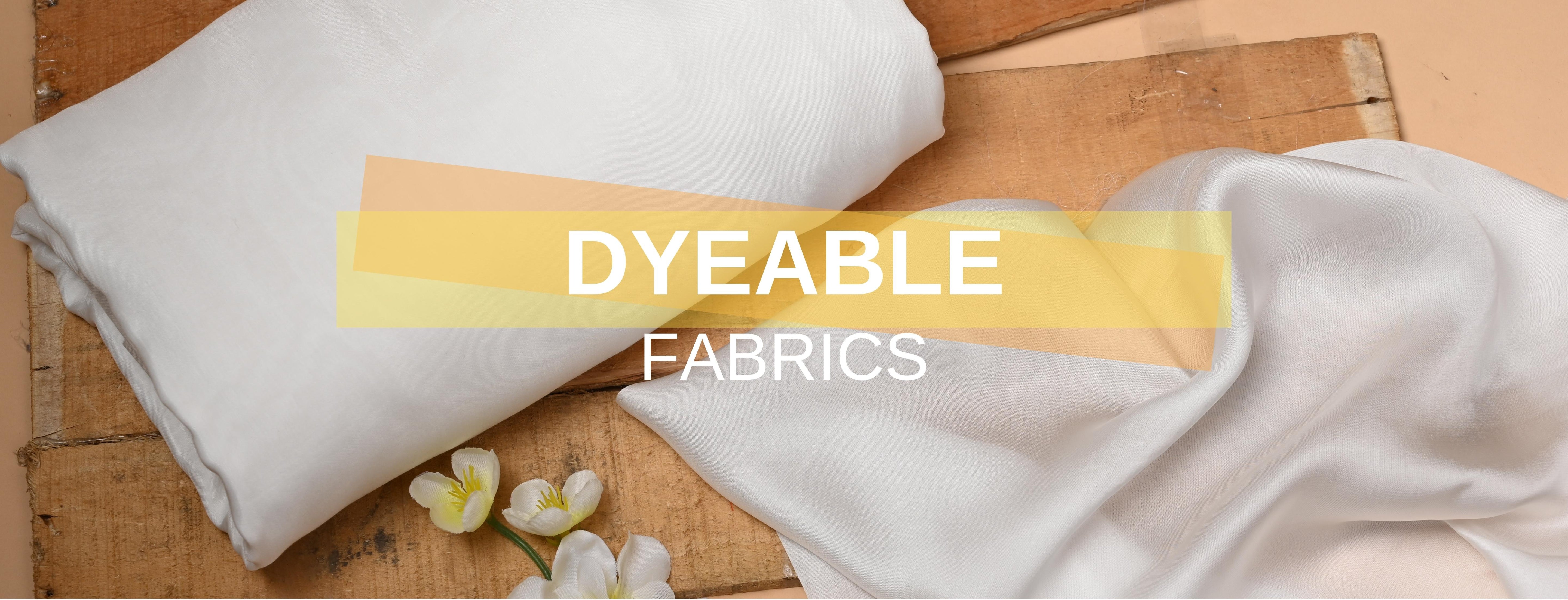 dyeable fabric