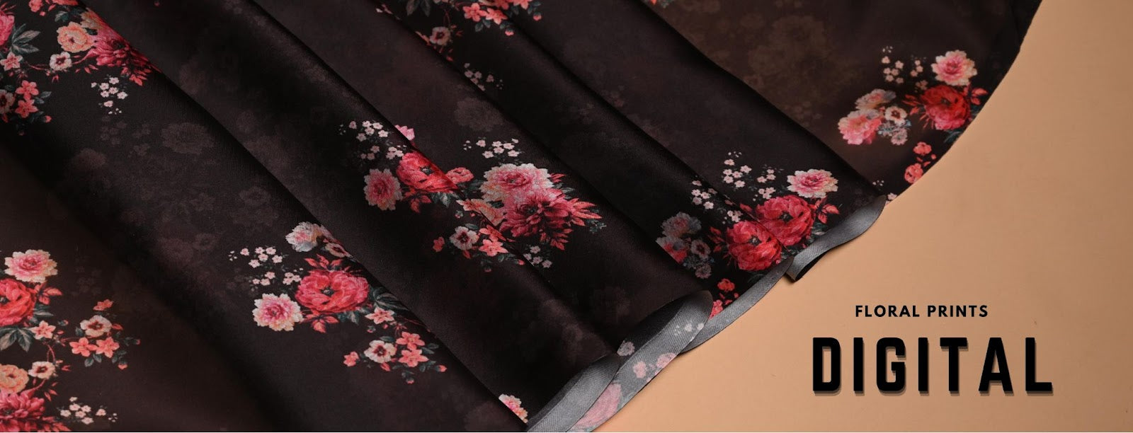 Floral Print Organza Fabric