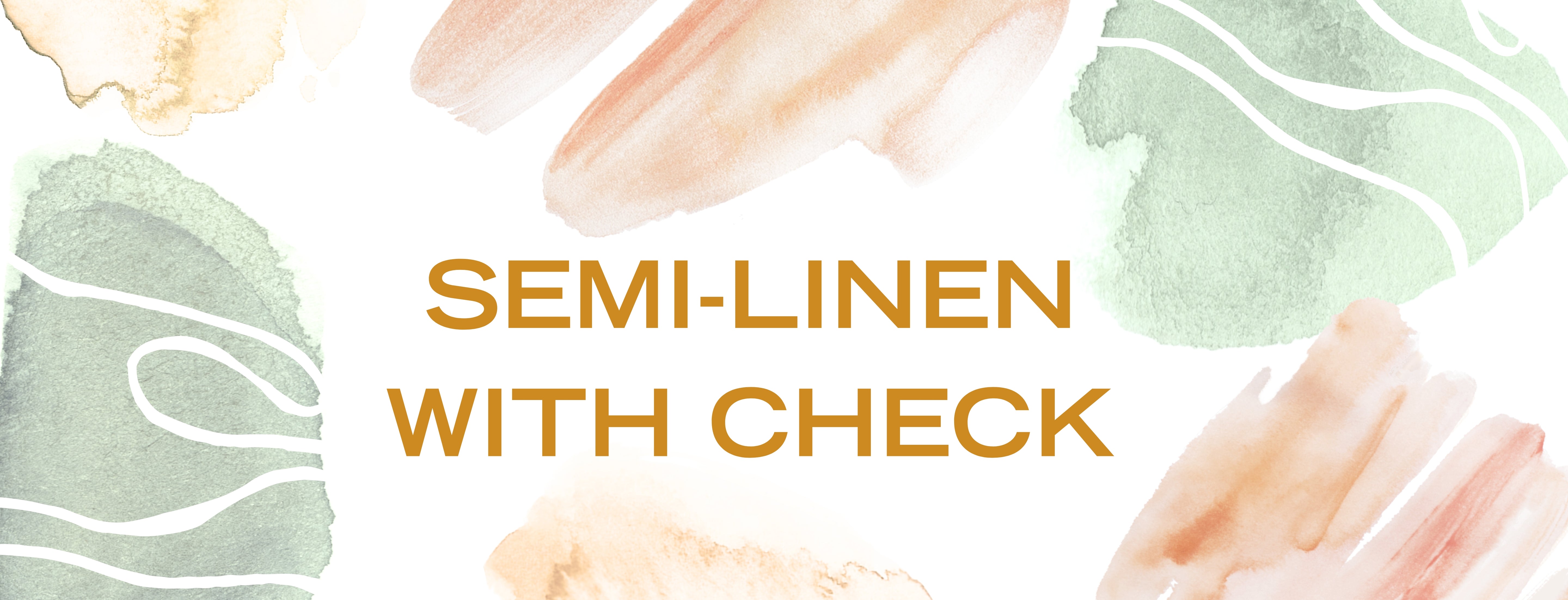 Semi-Linen with Checks