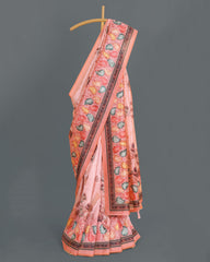 Ethnic Designer Saree with Unstitched Blouse