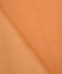 Light Coral Plain Dyed Net Fabric