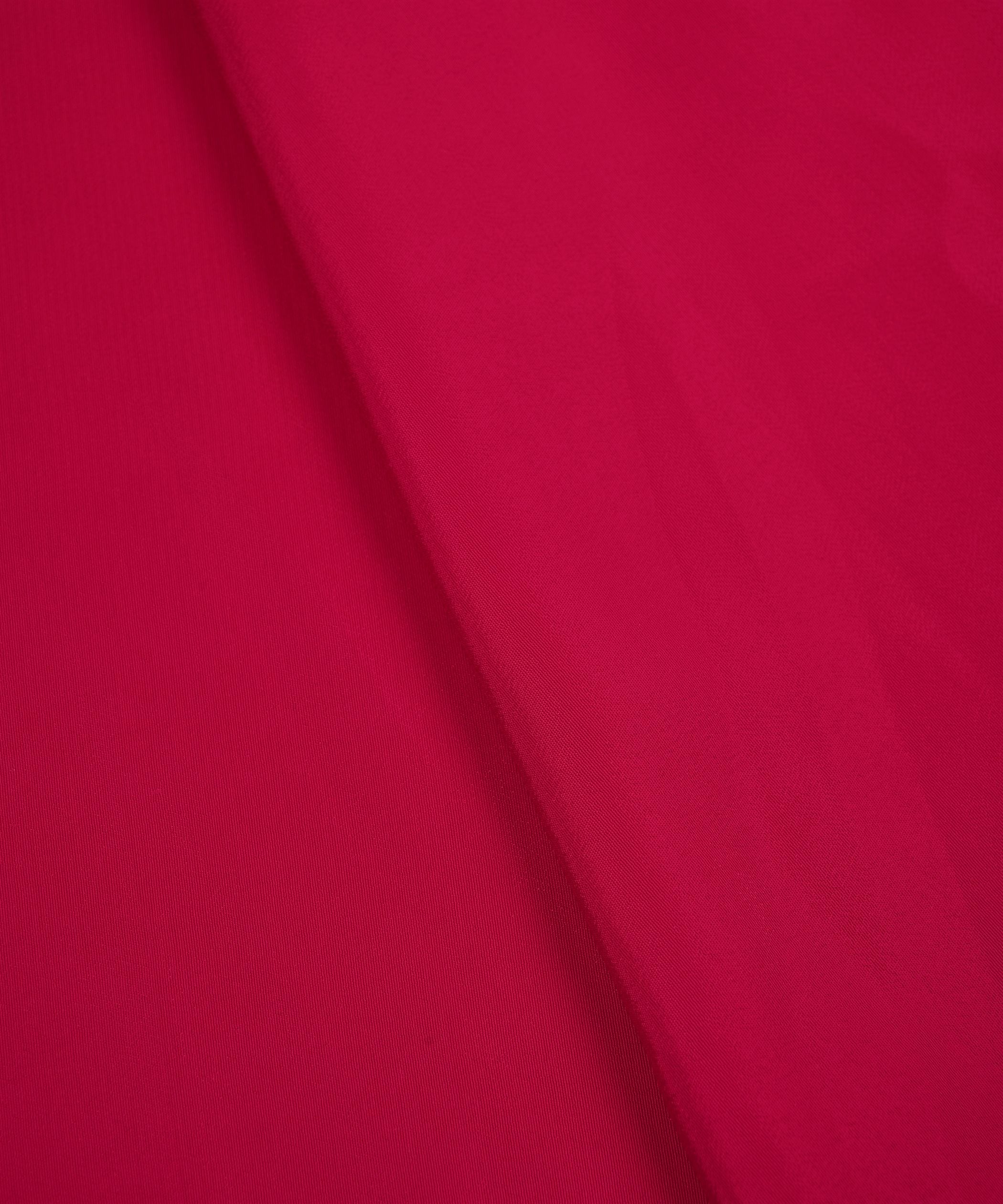 Hot Pink Plain Dyed American Crepe Fabric