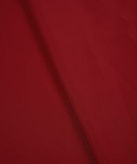 Maroon Plain Dyed American Crepe Fabric