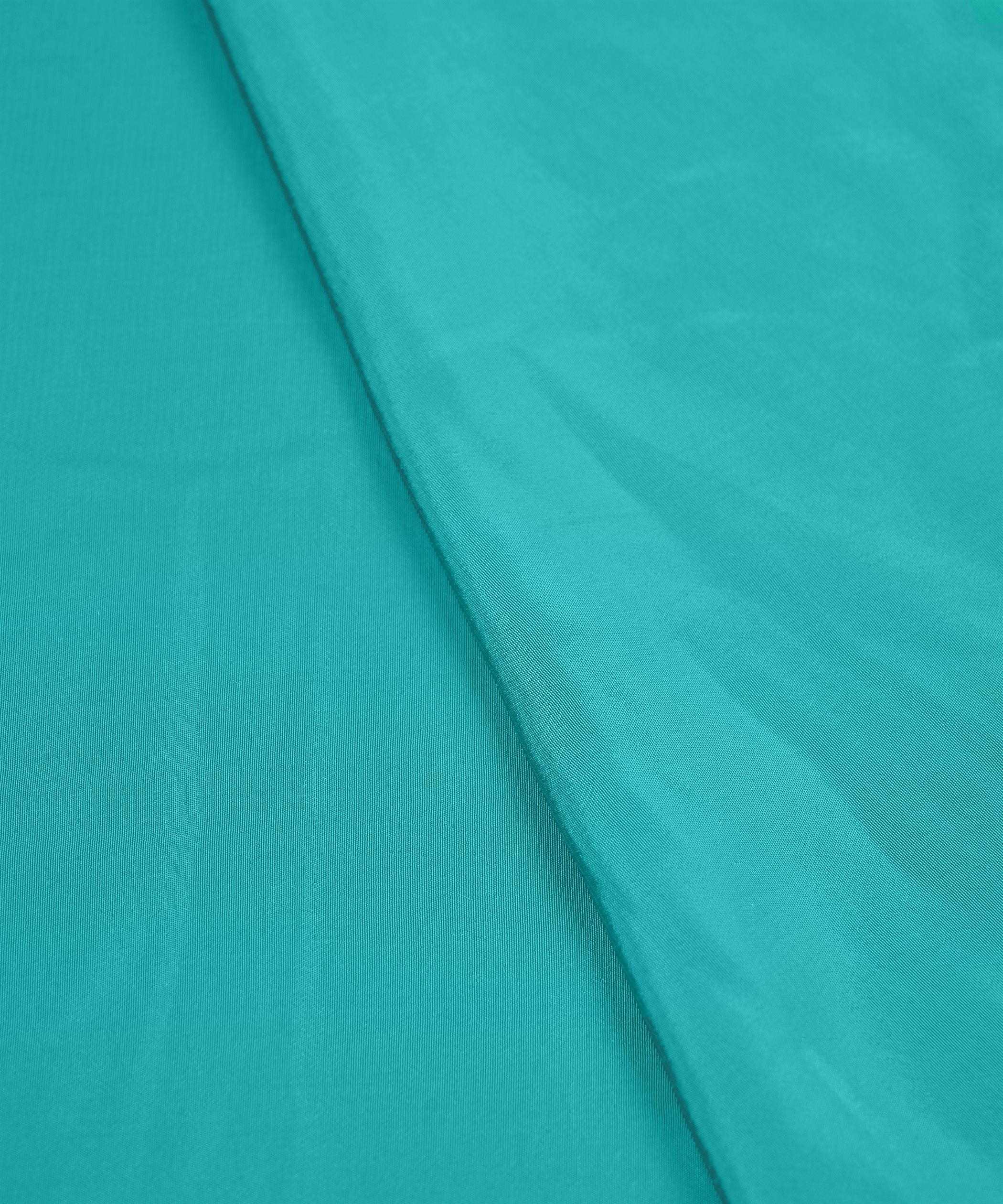Sky Blue Plain Dyed American Crepe Fabric