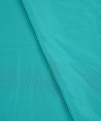 Sky Blue Plain Dyed American Crepe Fabric