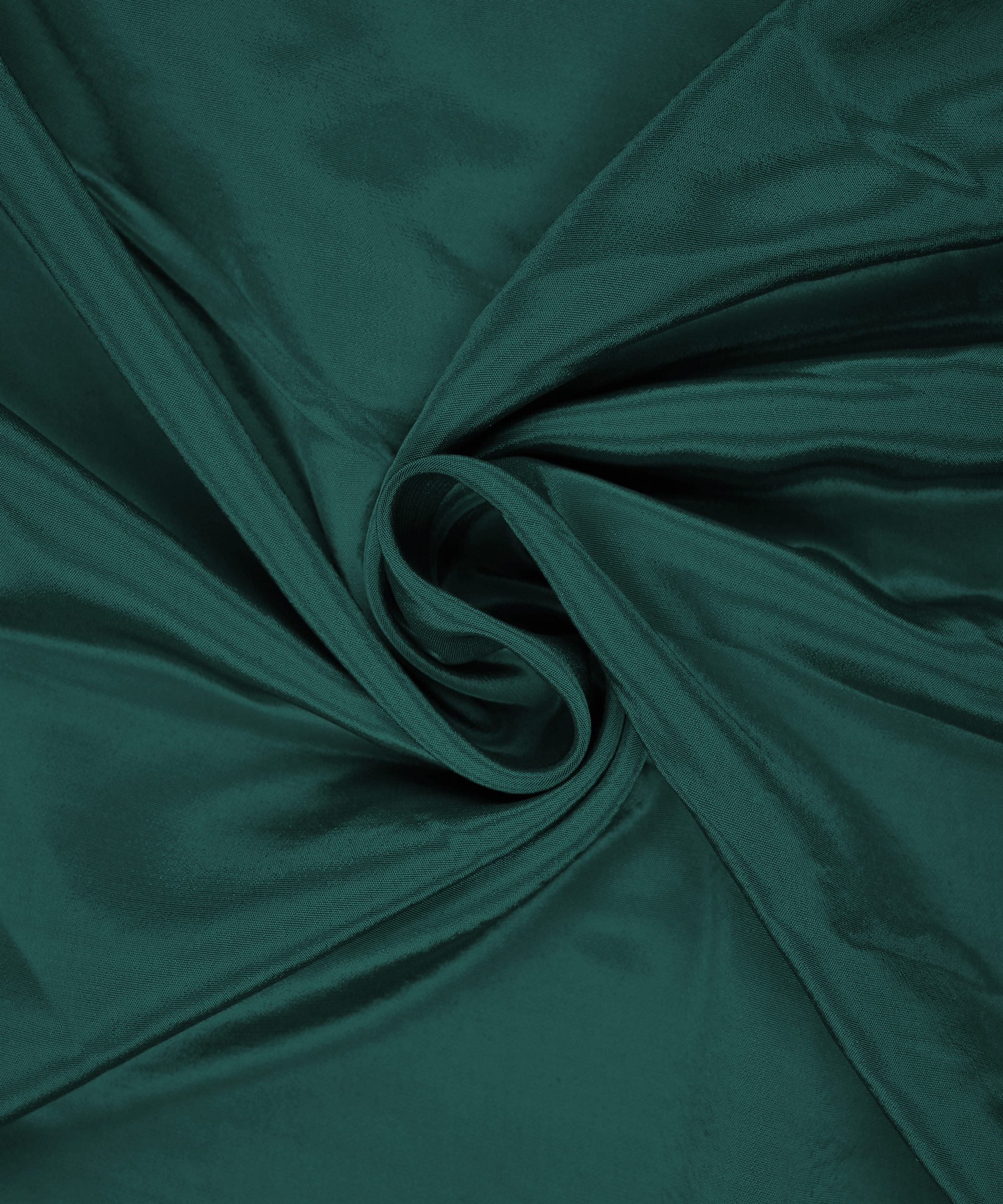 Teal Plain Dyed American Crepe Fabric