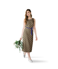 Beige Ethnic Print