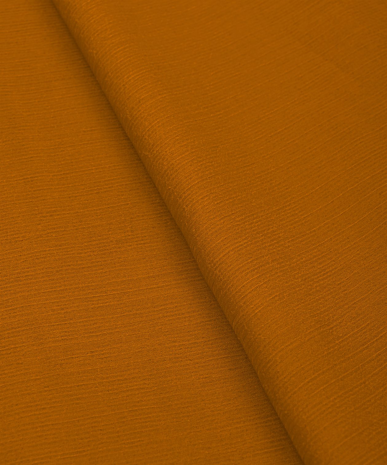 Dusty Mustard Yellow Plain Dyed Bemberg Chiffon Fabric