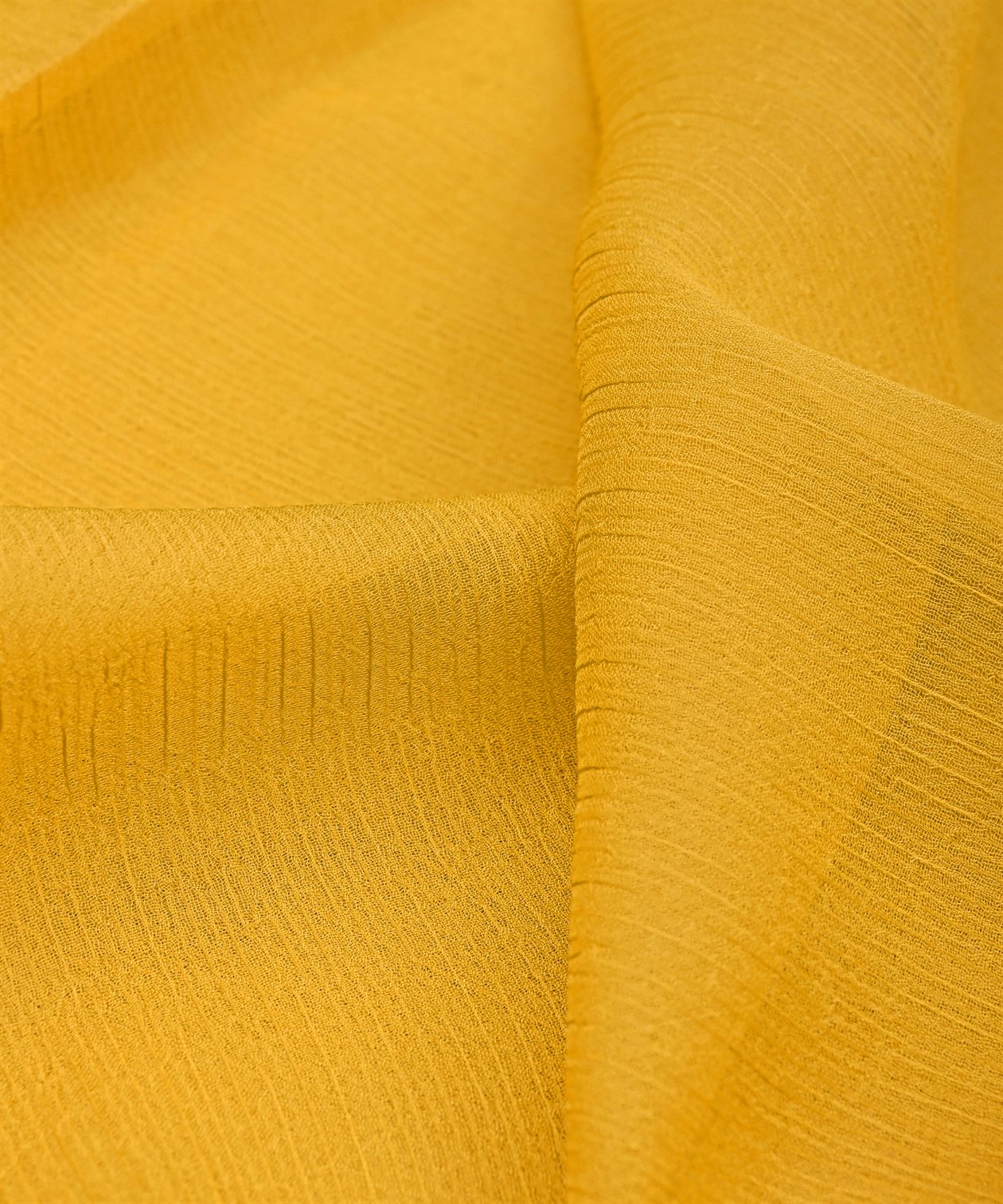 Lime Yellow Plain Dyed Bemberg Chiffon Fabric