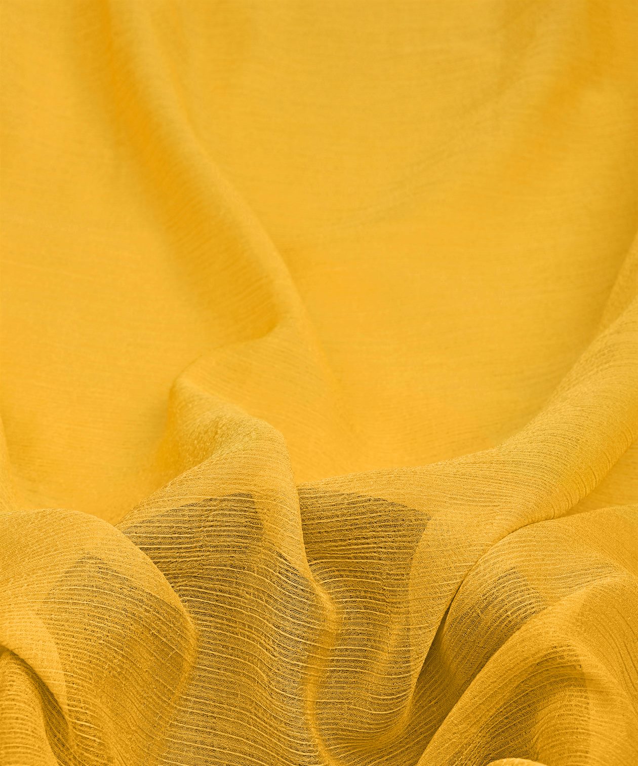 Lime Yellow Plain Dyed Bemberg Chiffon Fabric