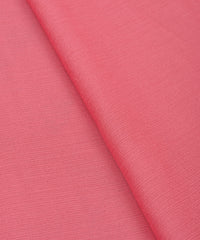 Peach Plain Dyed Bemberg Chiffon Fabric