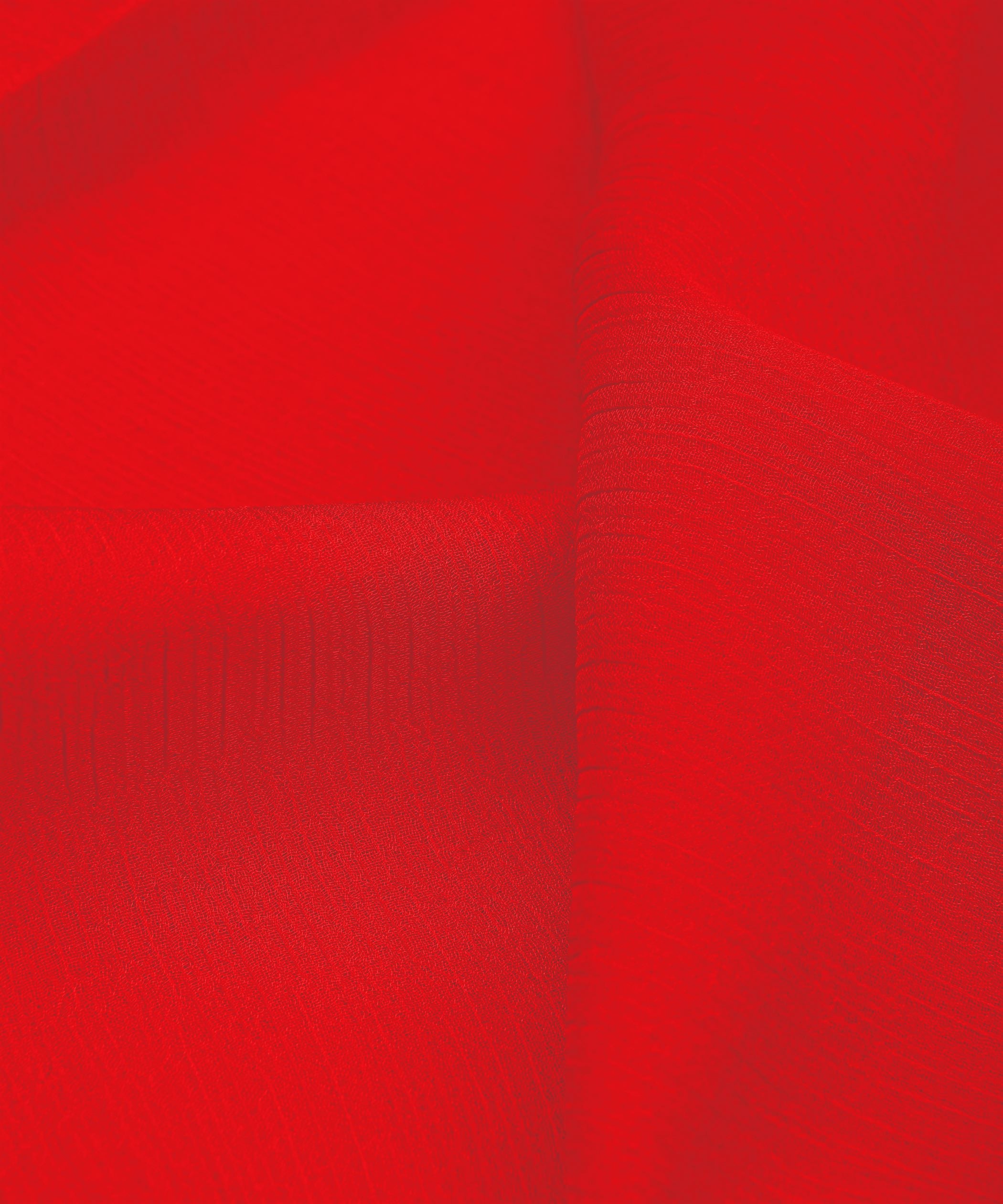Reddish Pink Plain Dyed Bemberg Chiffon Fabric