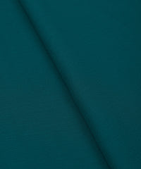 Teal Plain Dyed Bemberg Chiffon Fabric