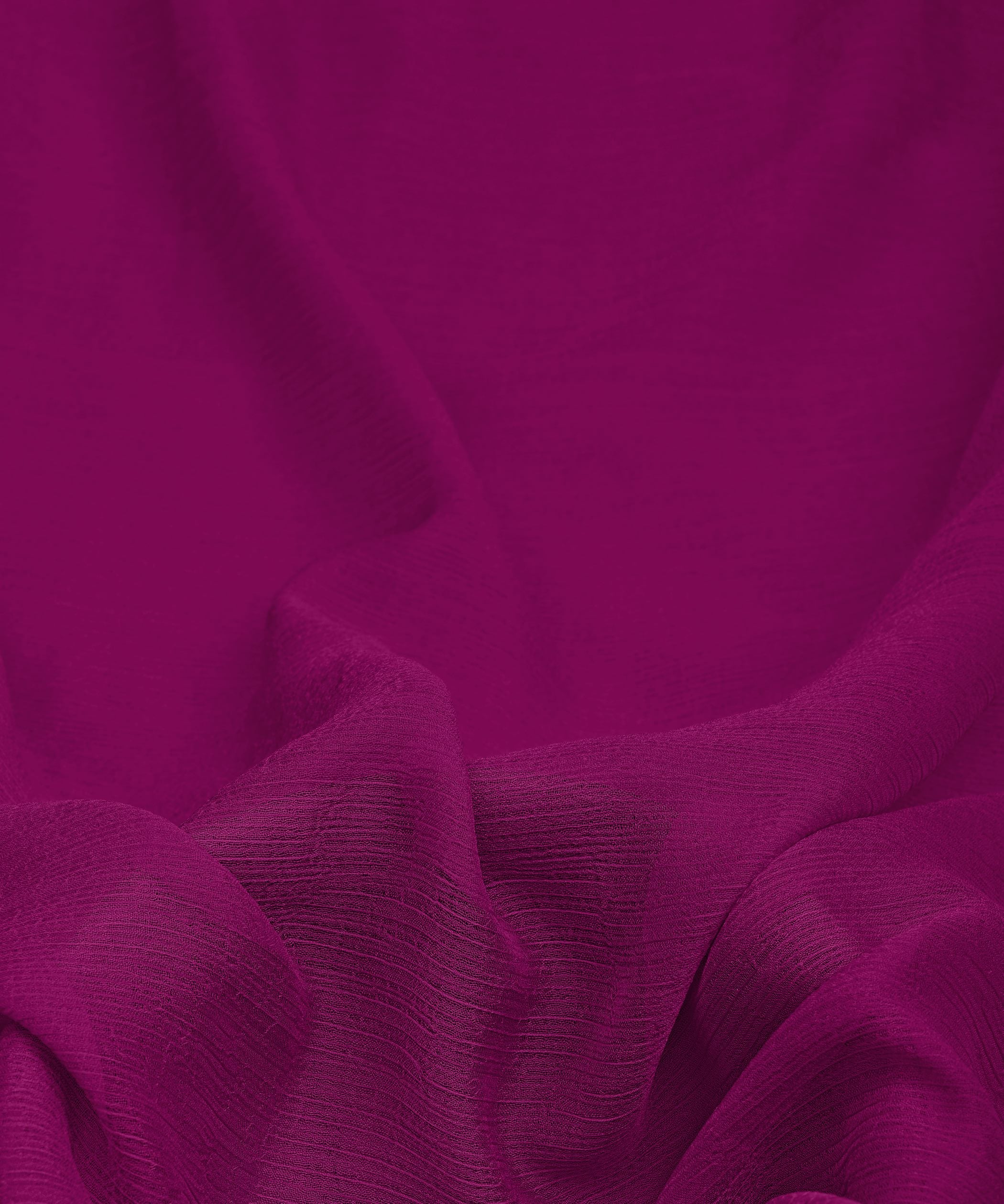 Violet Plain Dyed Bemberg Chiffon Fabric