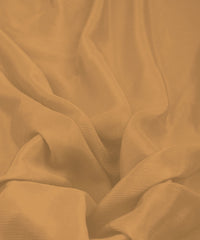 Beige Plain Dyed Bright Chiffon Fabric