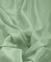 Dusty Green Plain Dyed Bright Chiffon Fabric