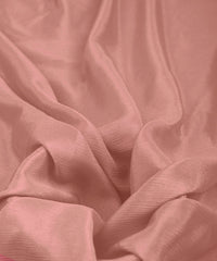 Dusty Peach Plain Dyed Bright Chiffon Fabric