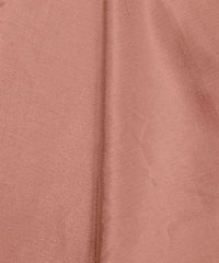 Dusty Peach Plain Dyed Bright Chiffon Fabric