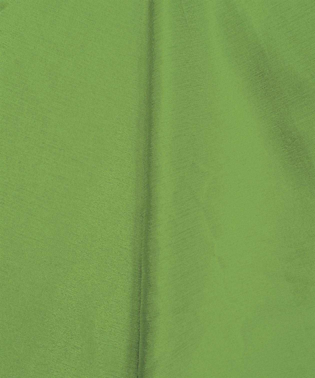 Green Plain Dyed Bright Chiffon Fabric