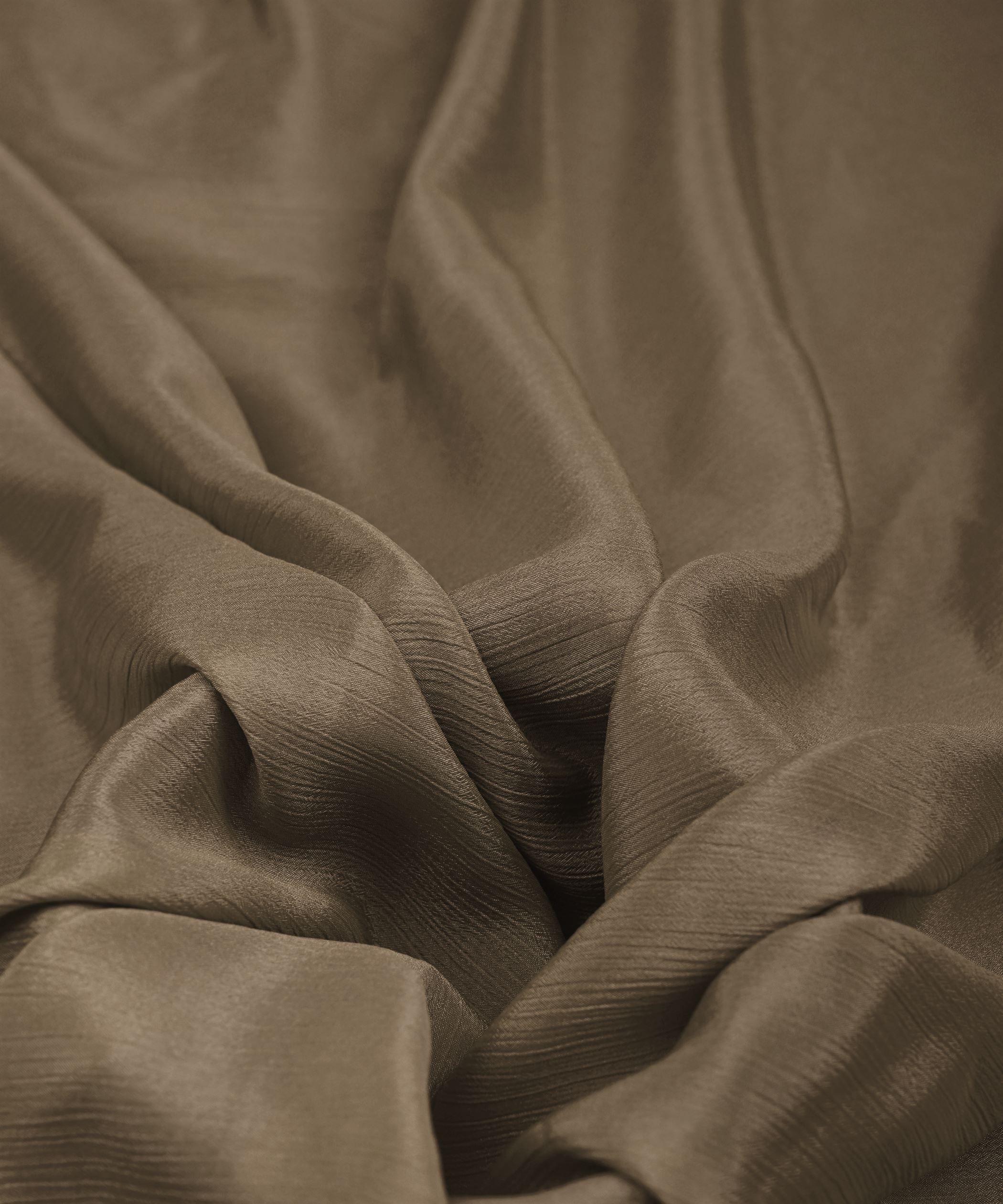 Mouse Grey Plain Dyed Bright Chiffon Fabric