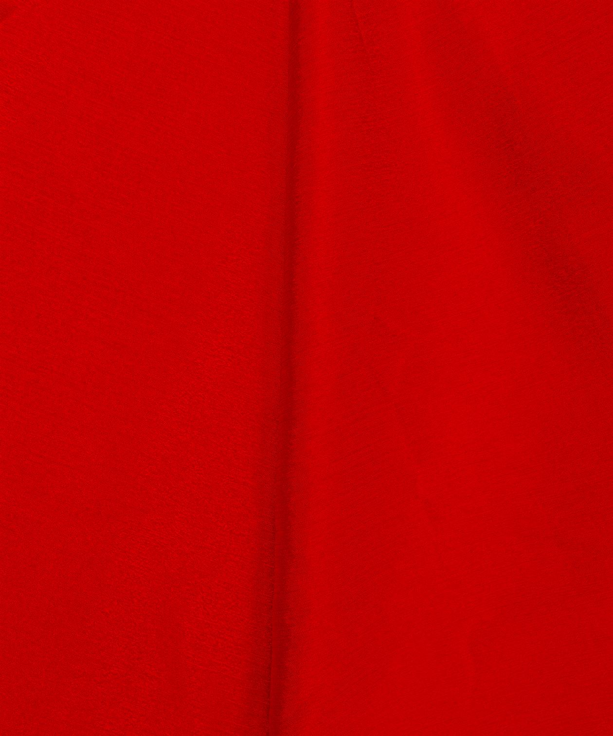 Red Plain Dyed Bright Chiffon Fabric