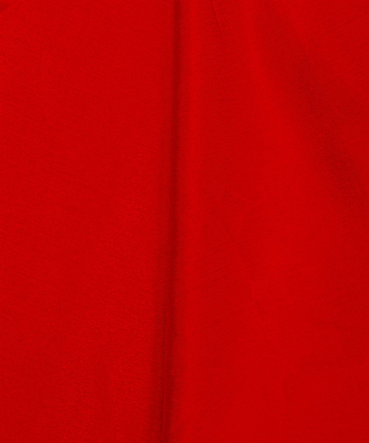 Red Plain Dyed Bright Chiffon Fabric