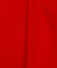 Red Plain Dyed Bright Chiffon Fabric