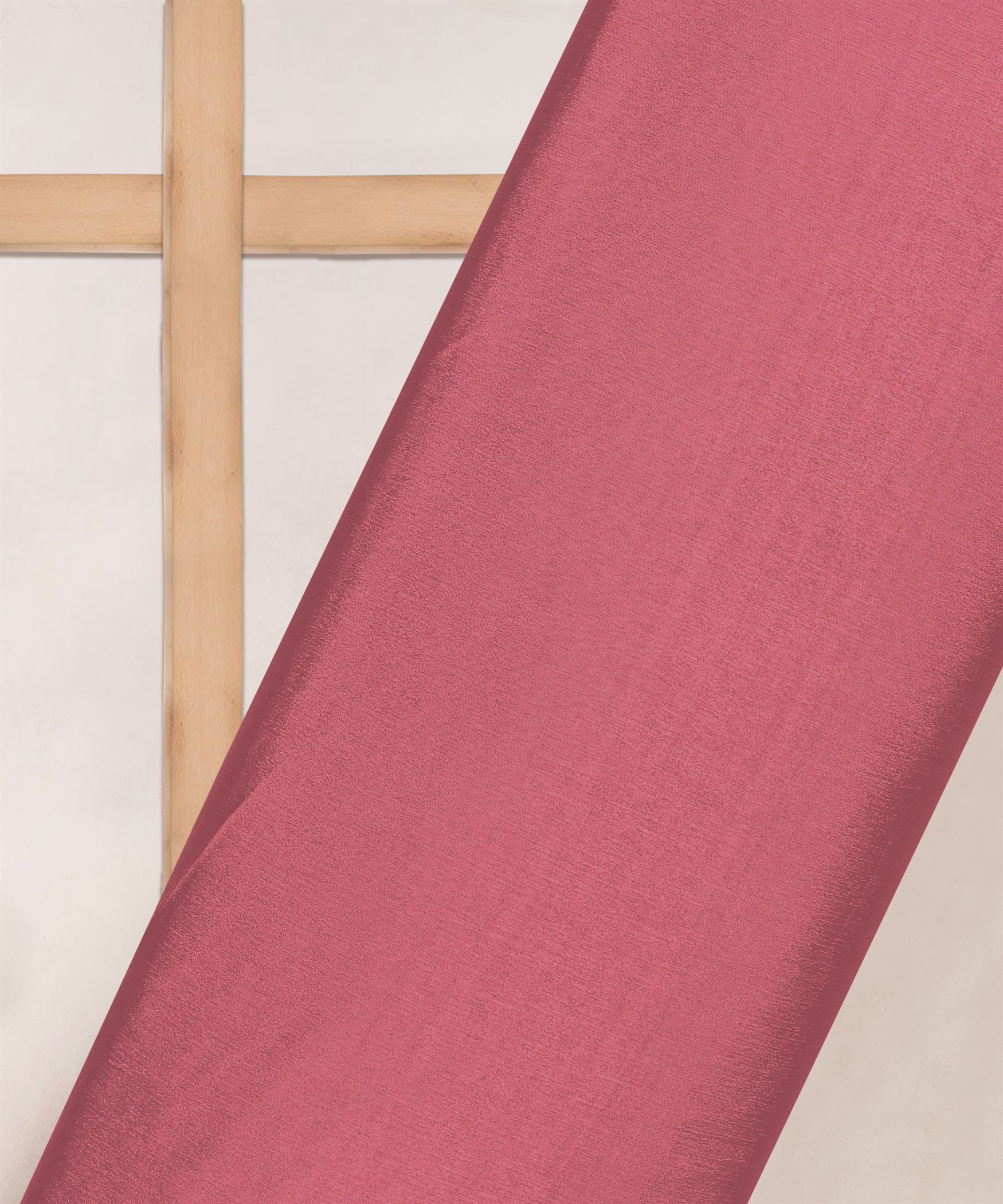 Ruby Plain Dyed Bright Chiffon Fabric