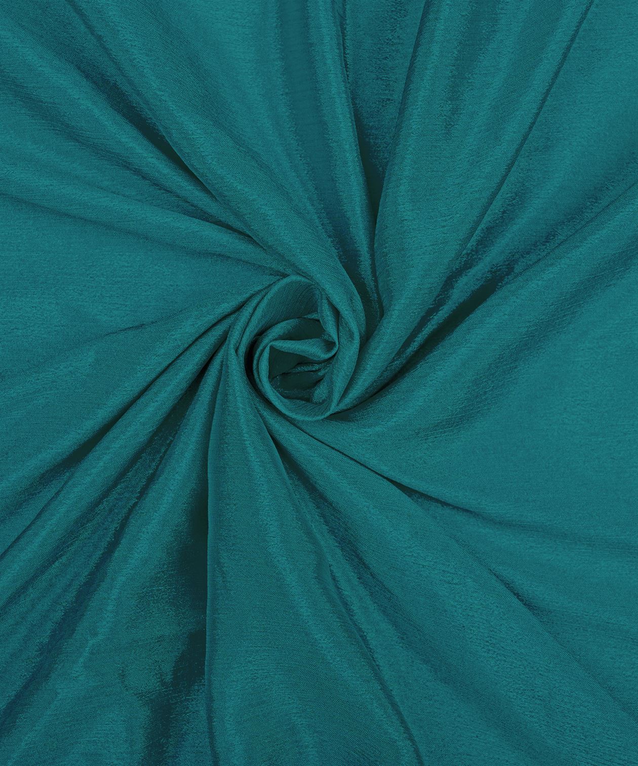 Teal Plain Dyed Bright Chiffon Fabric