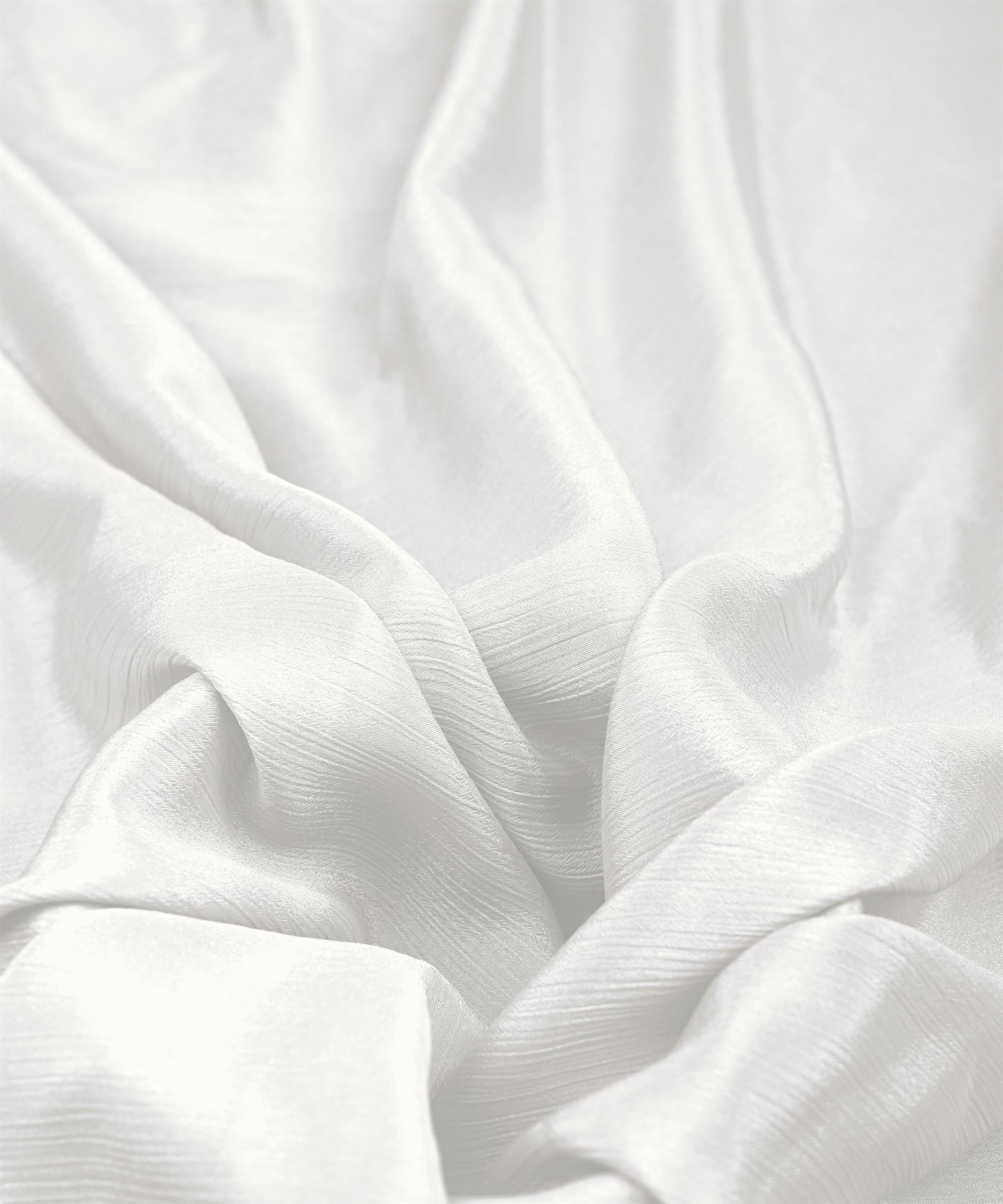 White Plain Dyed Bright Chiffon Fabric