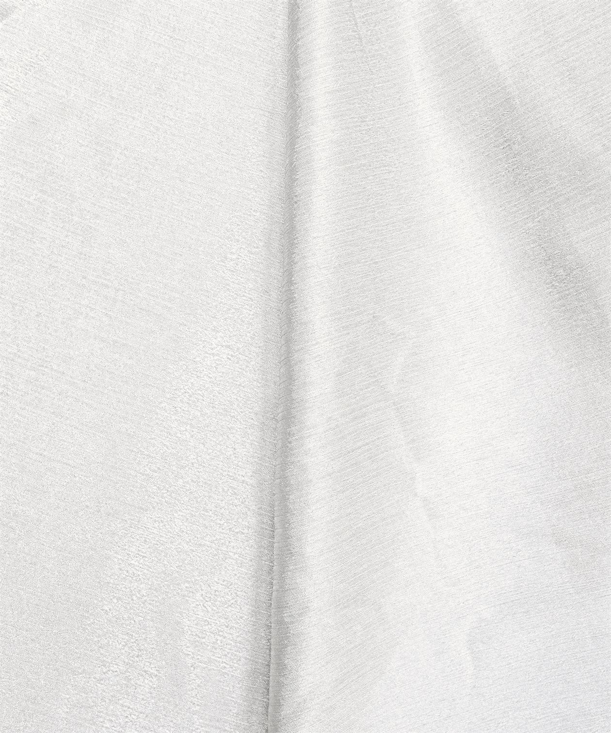 White Plain Dyed Bright Chiffon Fabric