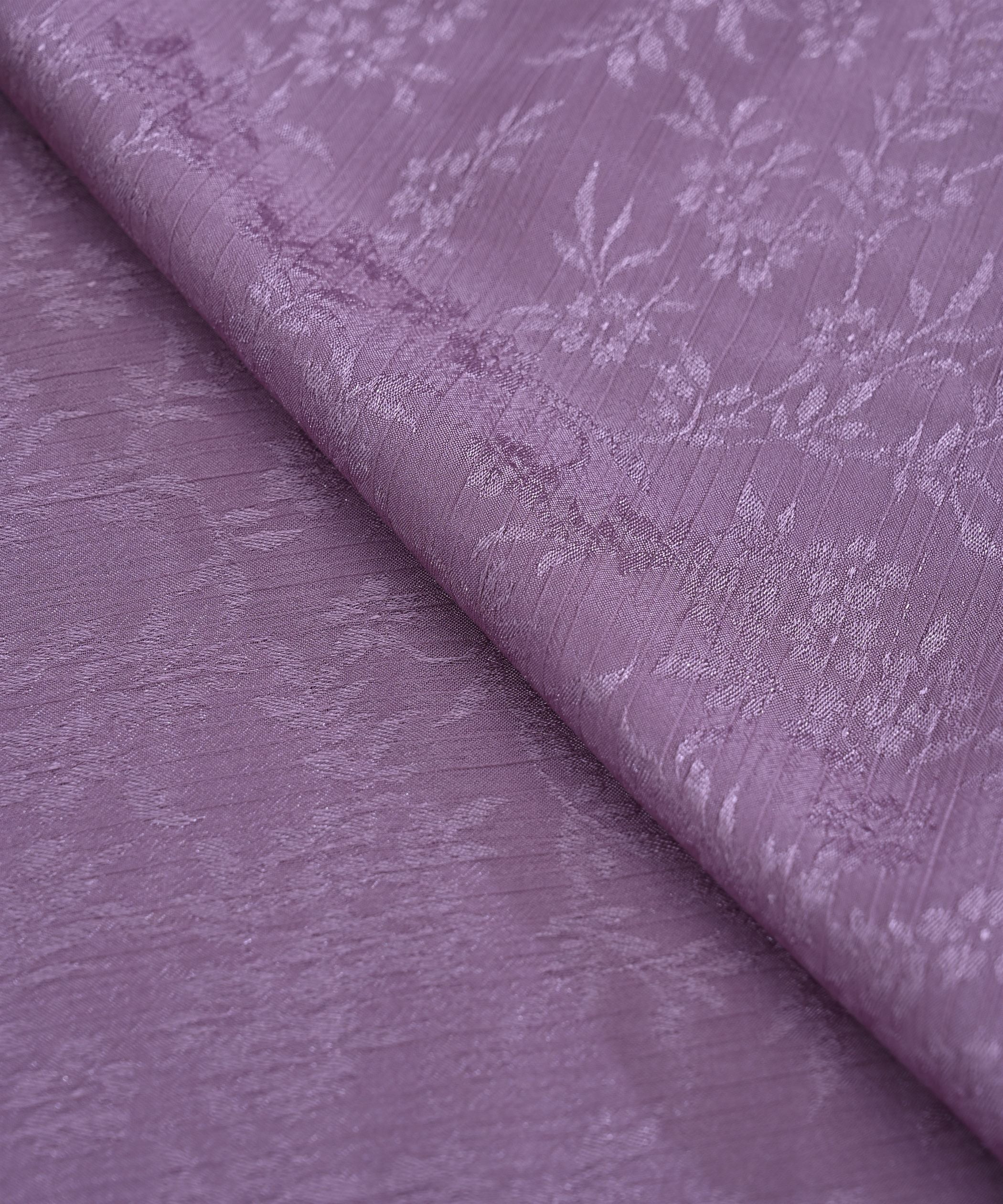 Dusty Lavender Bright Chiffon Fabric with Jacquard-2