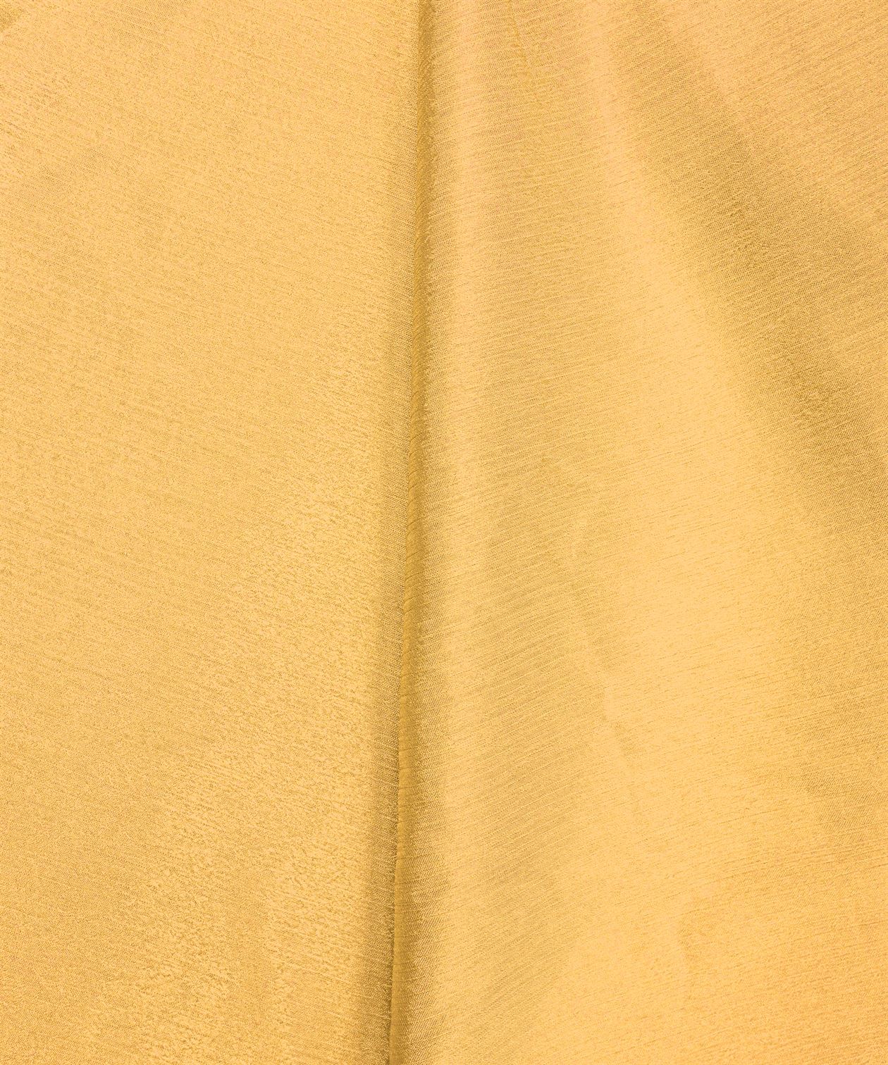 Yellow Plain Dyed Bright Chiffon Fabric