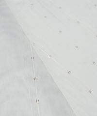 Chanderi Dyeable Fabric with Sequin Lining
