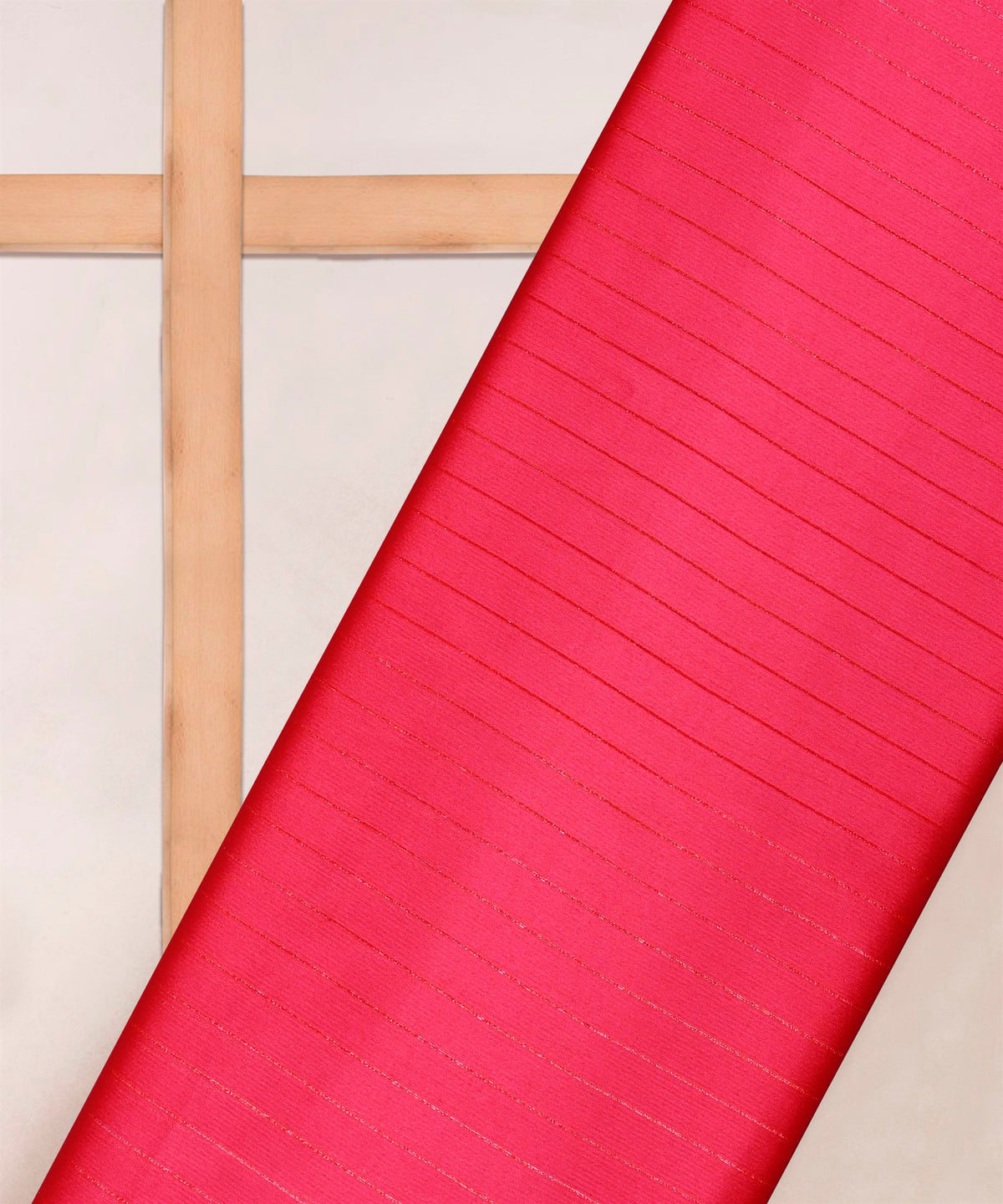 Gajri Chiffon fabric with Film Lining