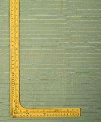 Moss Green Chiffon fabric with Film Lining