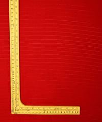 Red Chiffon fabric with Film Lining