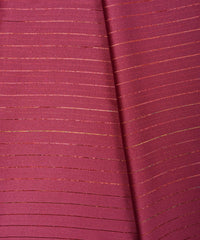 Shiny Pink Chiffon fabric with Film Lining