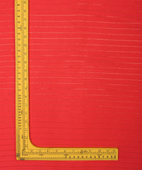 Tomato Chiffon fabric with Film Lining
