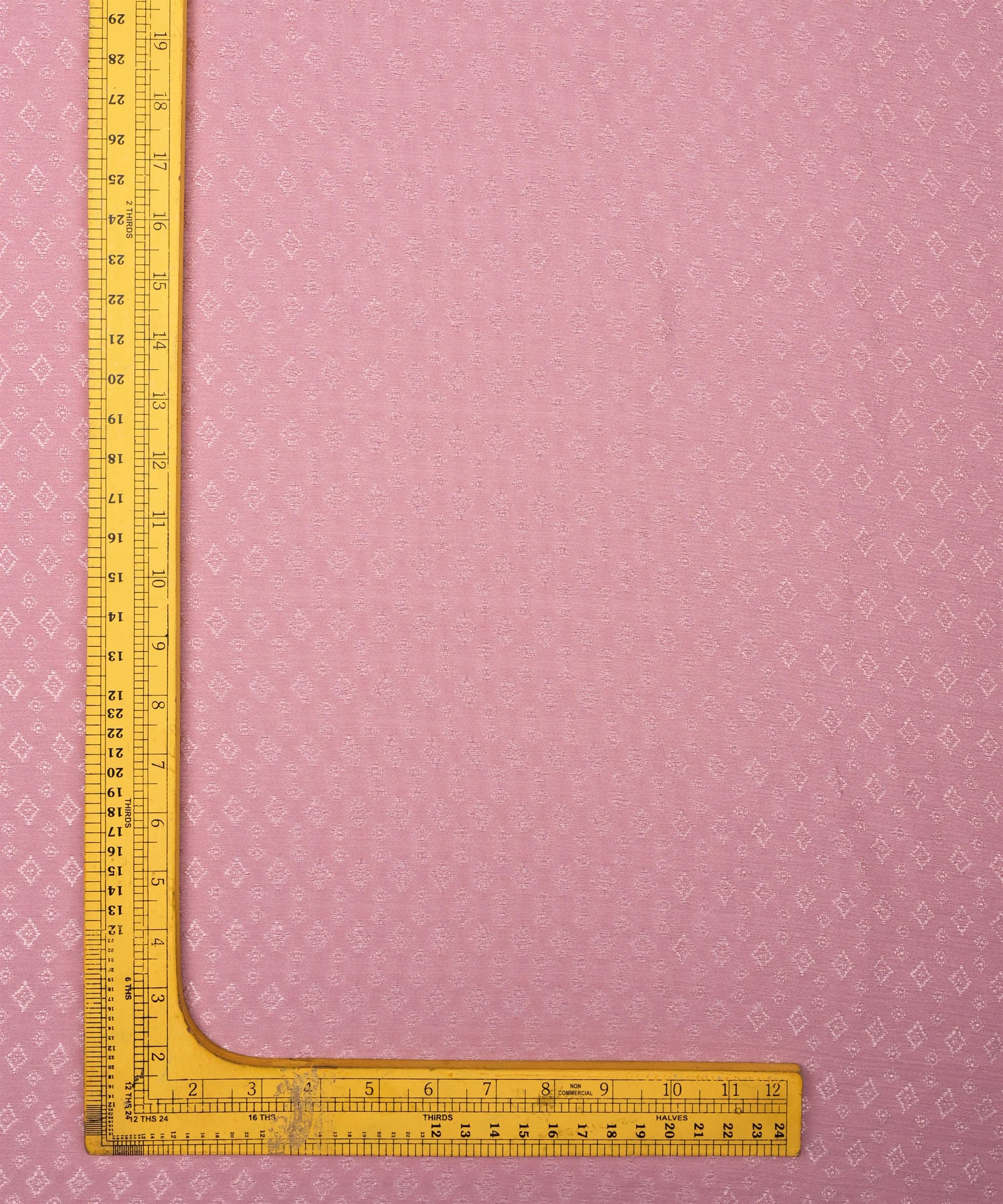 Pink Chinnon-Chiffon Fabric with jacquard-1
