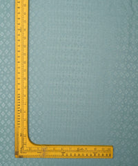 Sea Green Chinnon-Chiffon Fabric with jacquard-1