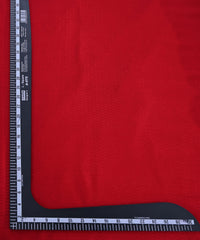 Red Chinnon-Chiffon Fabric with Jacquard-3