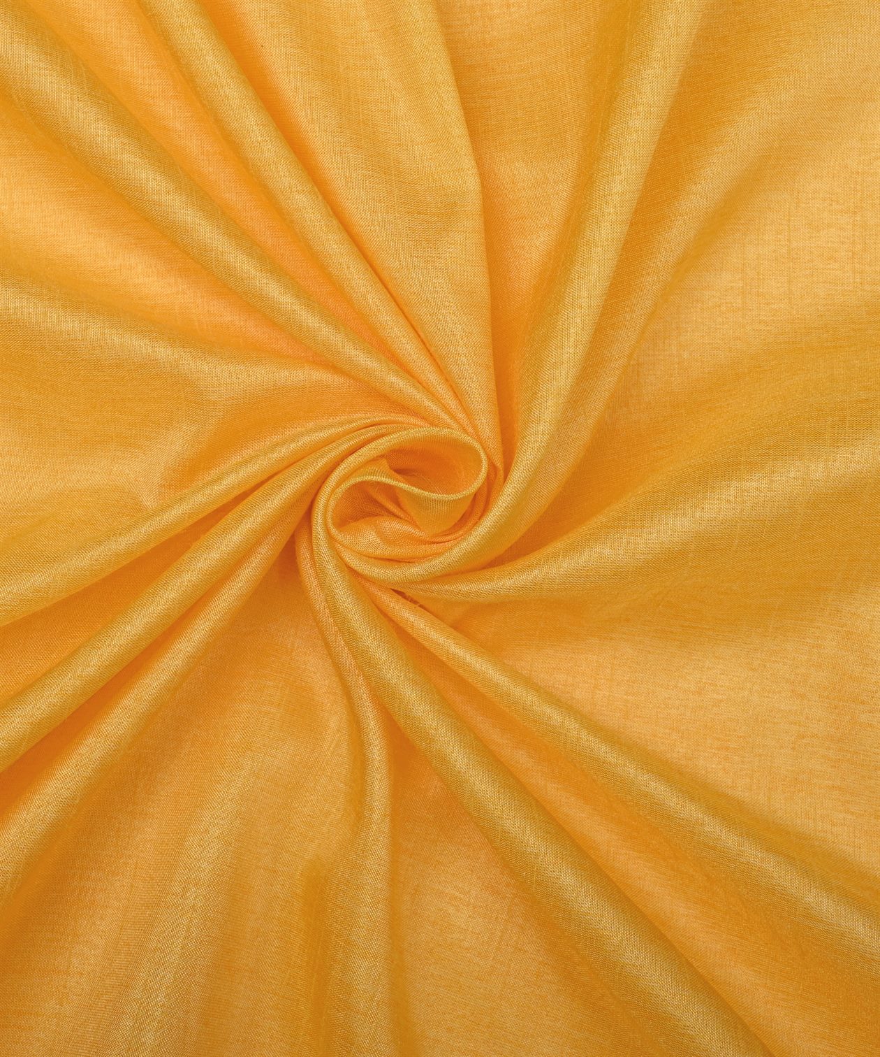 Yellow Cotton Linen Fabric with Border(Cut-5.5 mtr)