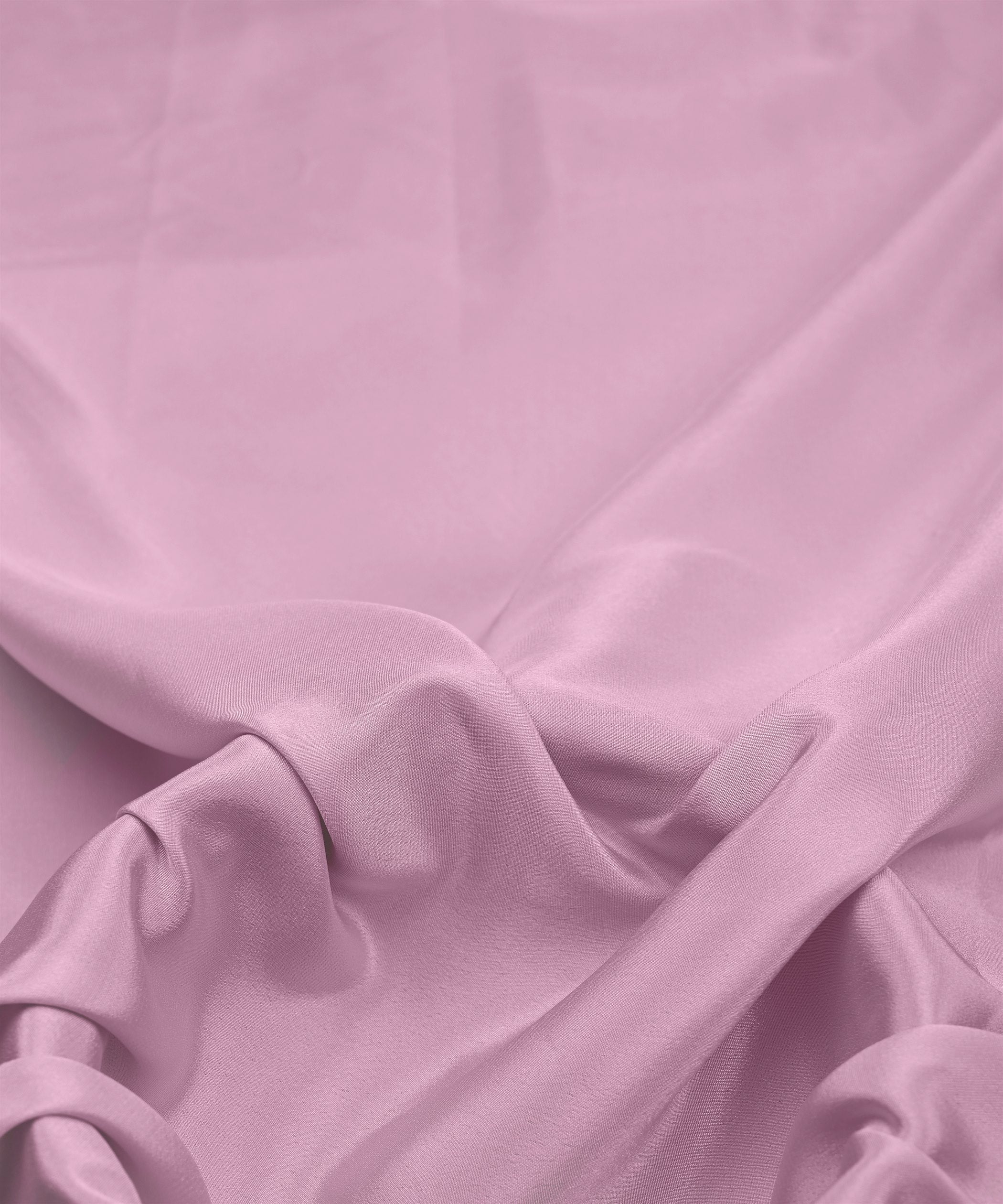 Baby Pink Plain Dyed Crepe Fabric