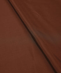 Coffee Plain Dyed Crepe Fabric