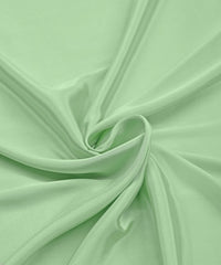 Pista Green Plain Dyed Crepe Fabric